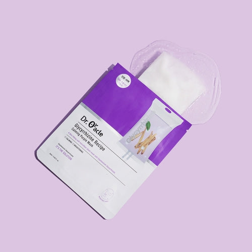 Glycyrrhizin Pecipe Calming Purple Mascarilla