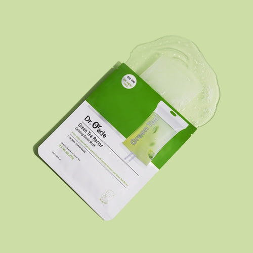 Receta de Té Verde Mascarilla Verde Calmante